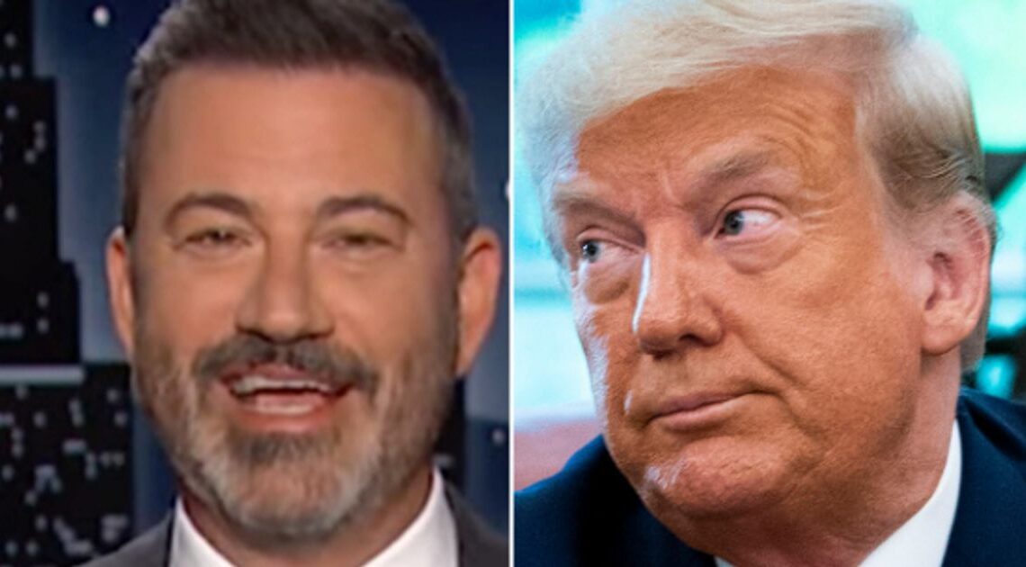 Jimmy Kimmel Busts Trump For Cheating At His Own Golf Tournament