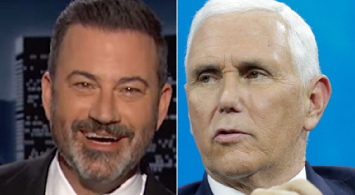 Jimmy Kimmel Reveals 3 Awkward Words From Mike Pence Coming Back To Haunt Him