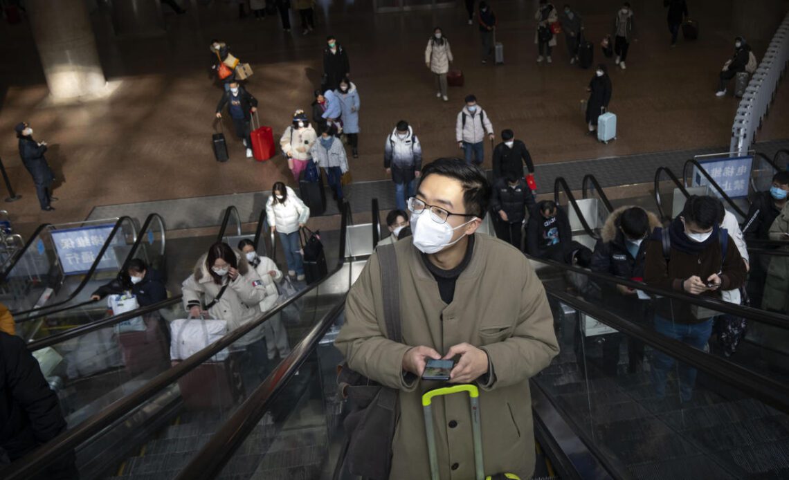 Lunar New Year rush starts in China after virus rules lifted
