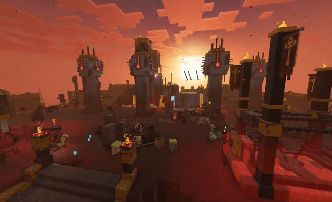 'Minecraft Legends' brings blocky base-building action to Xbox and PC on April 18th