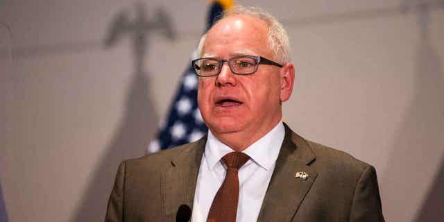 A bill to extend unemployment benefits for Northshore Mining workers in Minnesota is on its way to Gov. Tim Walz, above, for his signature.