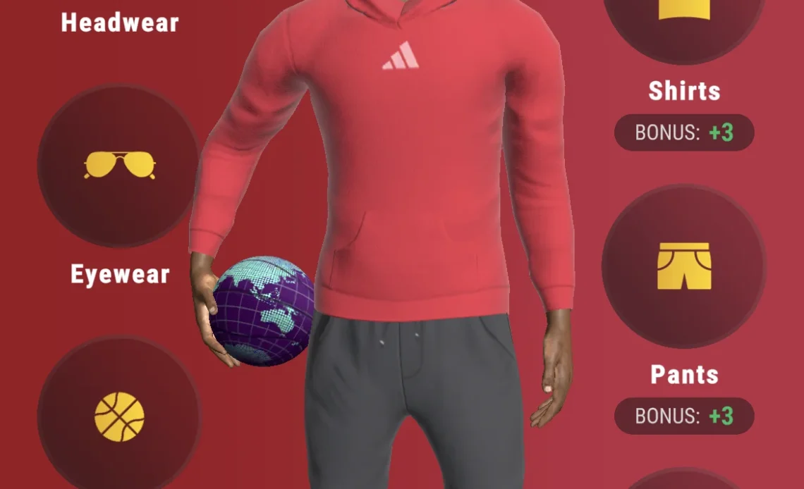 Here's a screenshot of a player's profile in NBA-All World