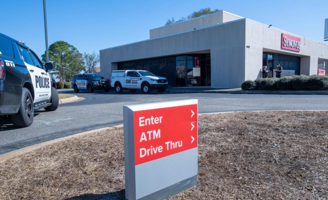 Pensacola police arrest 51-year-old woman accused of attempting to rob Synovus Bank