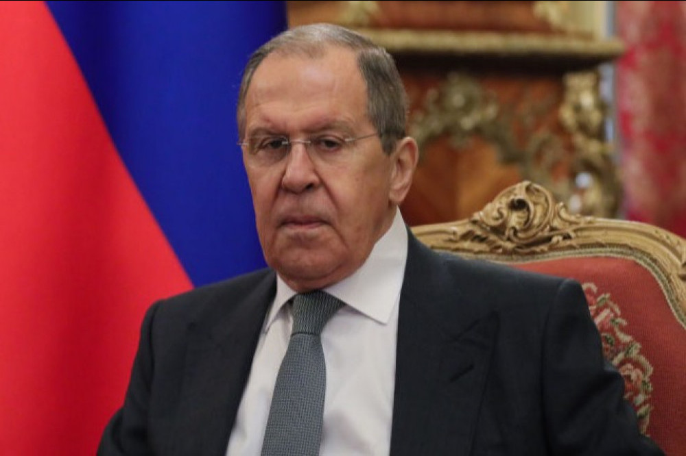 Sergei Lavrov claims that Russia is 'almost' at war with the West