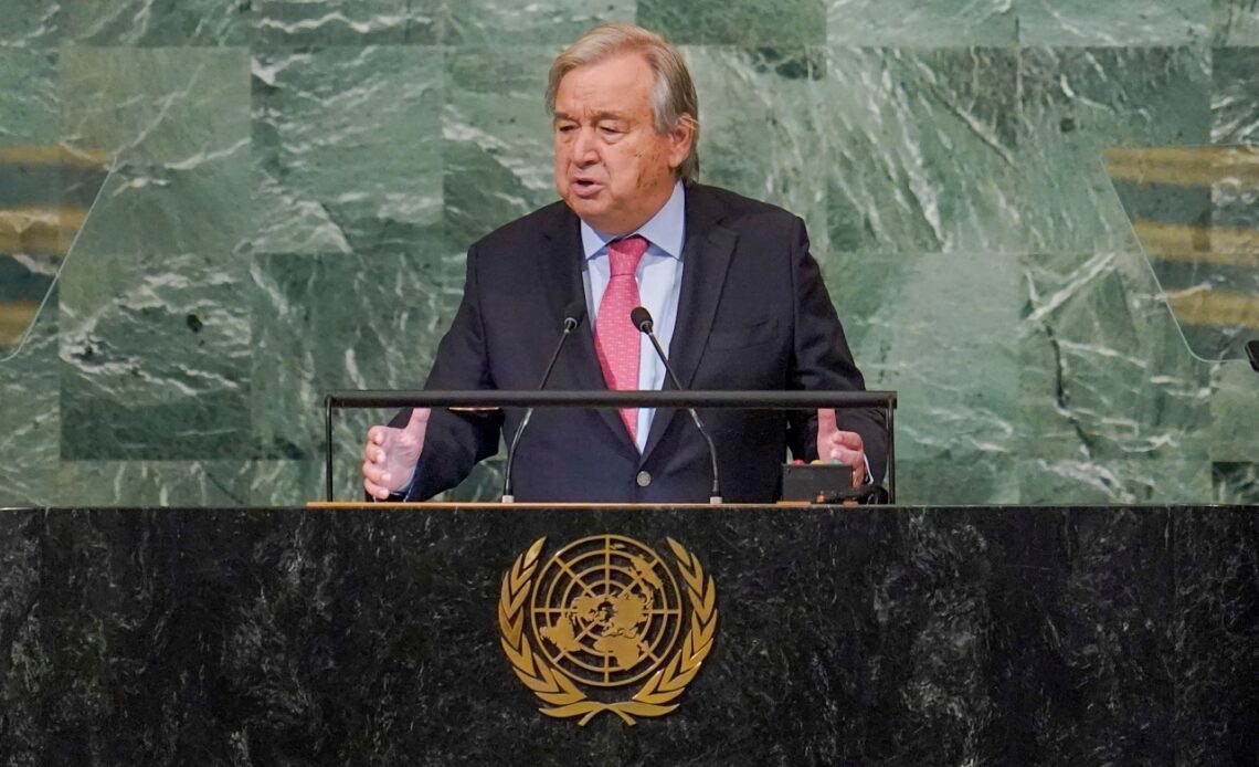 UN secretary-general: World in ‘sorry state’ 