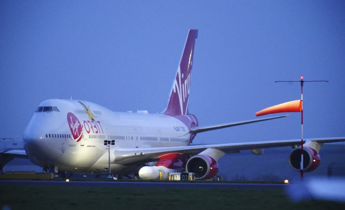 Virgin Orbit reports 'anomaly' in satellite launch from UK