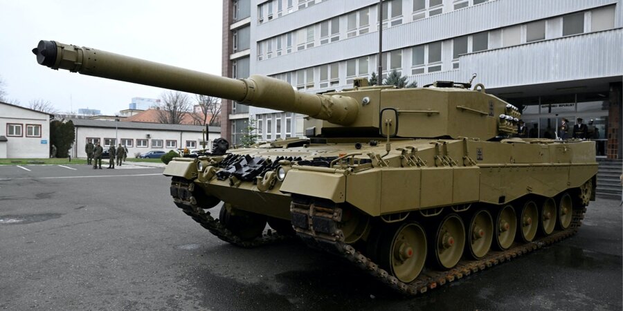 Leopard 2 (Photo:REUTERS/Radovan Stoklasa)