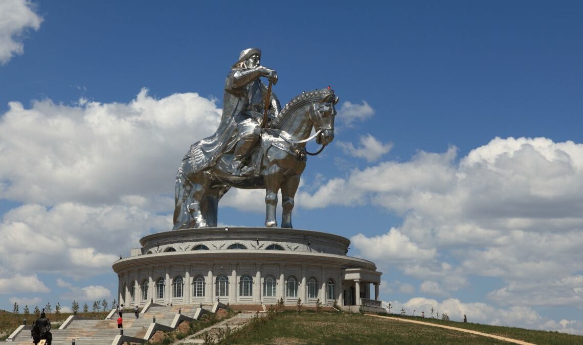 Who was Genghis Khan, the warrior who founded the Mongol Empire?