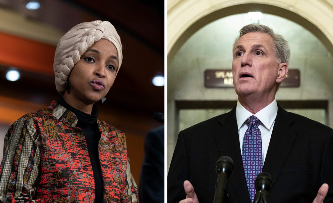 McCarthy defends booting Omar from Foreign Affairs Committee