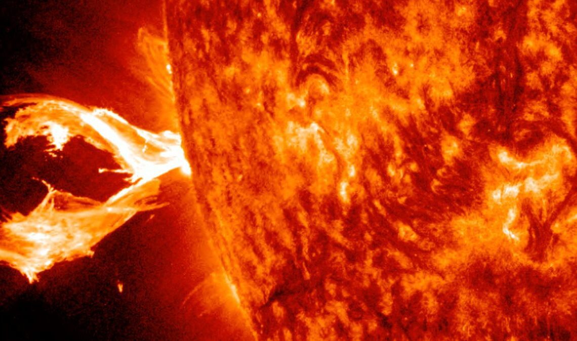 Our sun punted a flare powerful enough to knock out shortwave radio