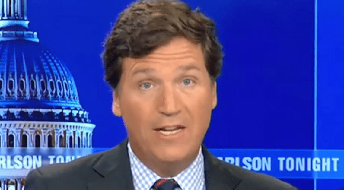 Tucker Carlson's Alien-Invasion Swipe At Biden And Harris Is Universally Dumb