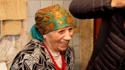 Video: 102-year-old suffered under Stalin. Now she's making sniper suits for Ukraine's fight against Russia