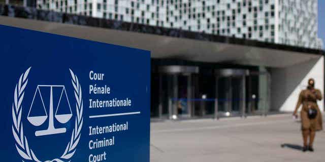 A view of the exterior view of the International Criminal Court in The Hague, Netherlands.