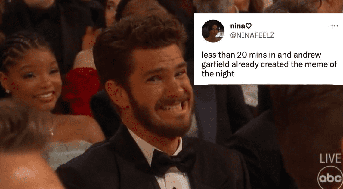 Andrew Garfield Gave Us Another Oscars Meme