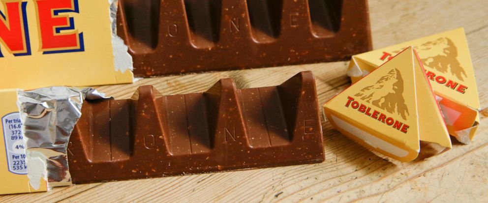 Choc shock! Toblerone drops iconic Swiss peak from package