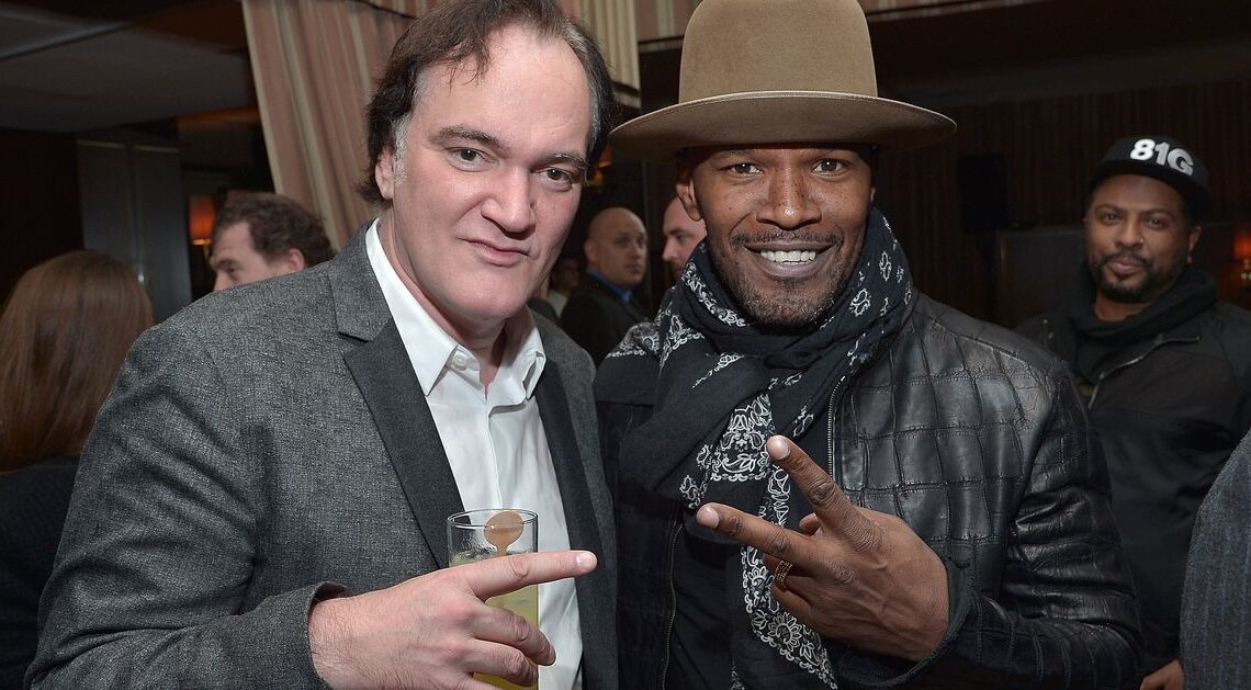Jamie Foxx Surprises Quentin Tarantino With R-Rated Rendition Of 'Happy Birthday' Song