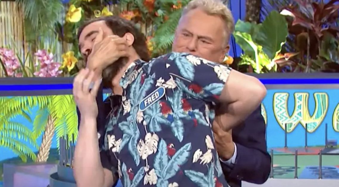 Pat Sajak Gets Physical With Contestant In Wild ‘Wheel Of Fortune’ Moment