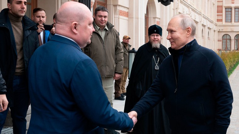 Putin visits Crimea on ninth anniversary of its annexation from Ukraine