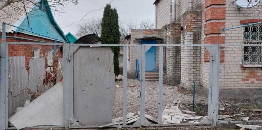 Consequences of Russian shelling in the Donetsk Oblast (Photo:Очільник Донецької ОВА Павло Кириленко/Telegram)