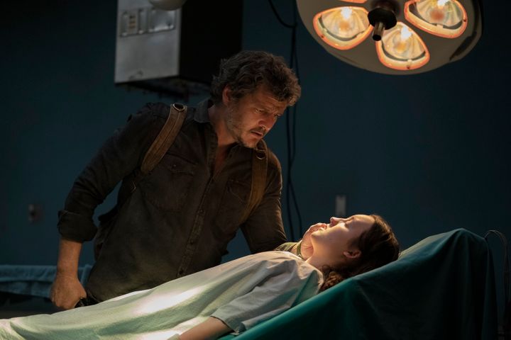 Joel (Pedro Pascal) and Ellie (Bella Ramsey) in "The Last of Us."