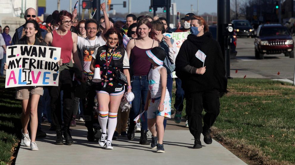 Kansas legislators impose sweeping anti-trans bathroom law