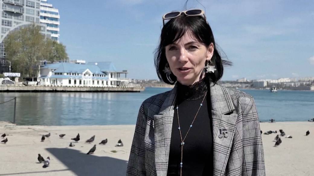 Click to play video: 'Crimea residents ‘worried’ about recent drone attacks, but confident in Russian army'