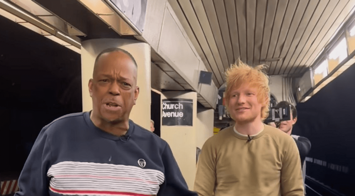New York Subway Singer Joined By Ed Sheeran Mid-Song: 'You Just Made My Day'
