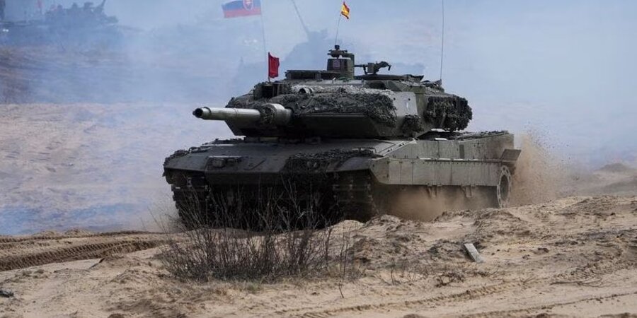 Leopard 2 tank (Photo:REUTERS/Ints Kalnins)