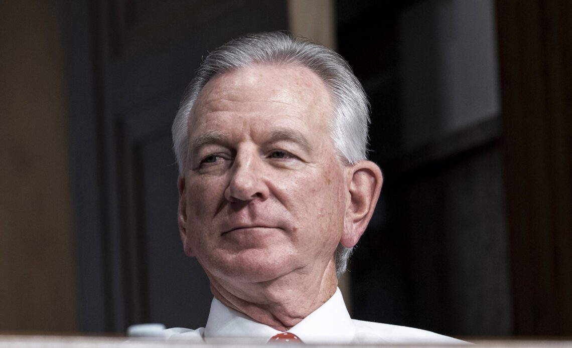 Tommy Tuberville appears to defend white nationalists in military