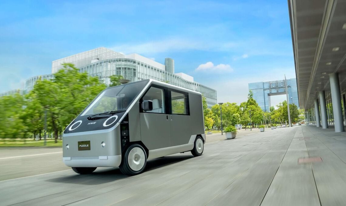 HW Electro’s solar-powered Puzzle will bring microvan cuteness to the US in 2025