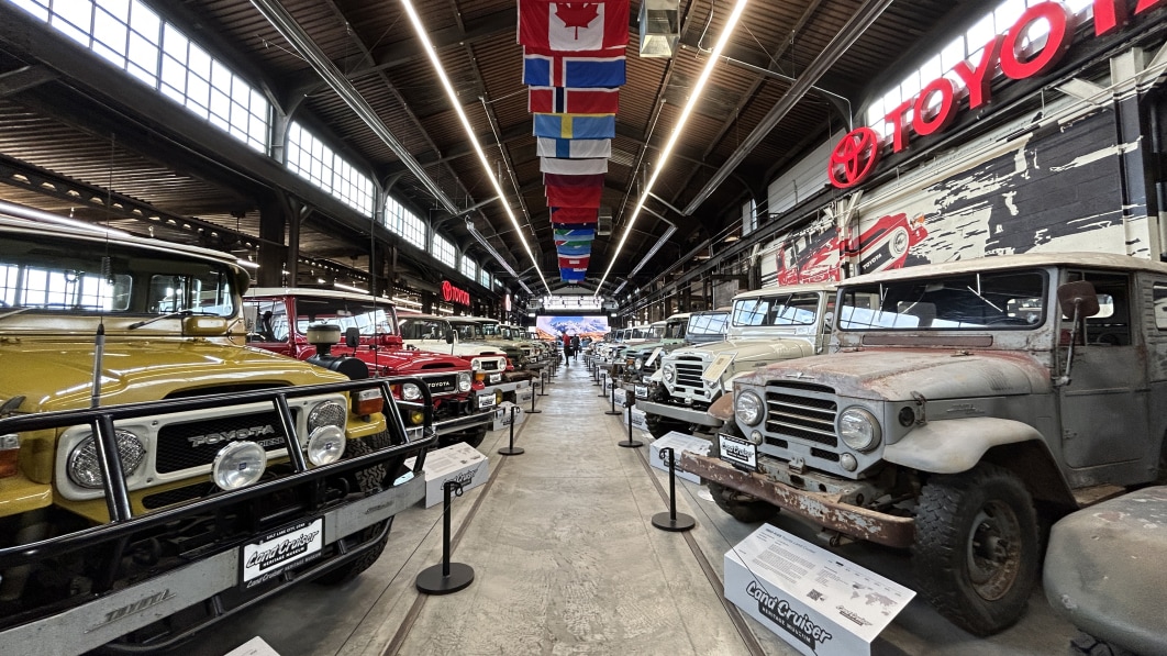 Take a stroll through the Toyota Land Cruiser Heritage Museum