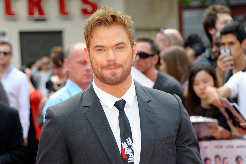 Kellan Lutz found it 'intense' working with his daughter's lookalike