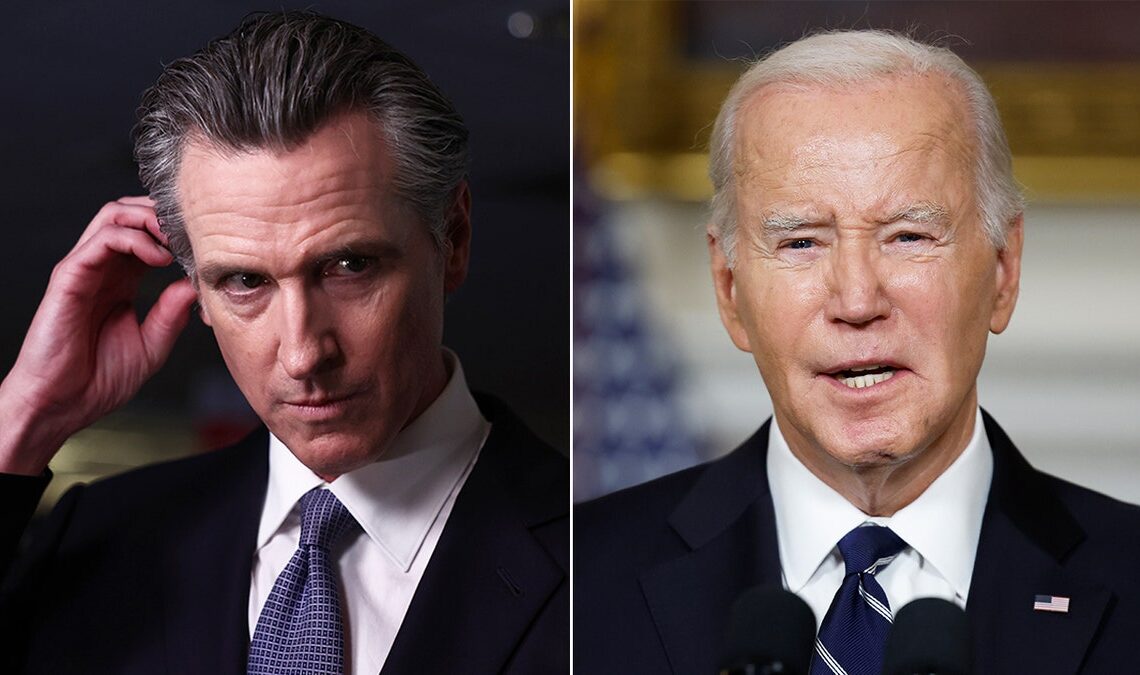 Newsom and Biden