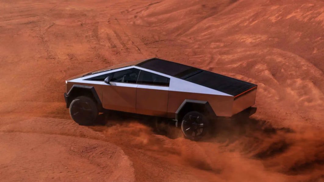 Tesla Cybertruck Wade Mode lifts the truck, pressurizes battery for water