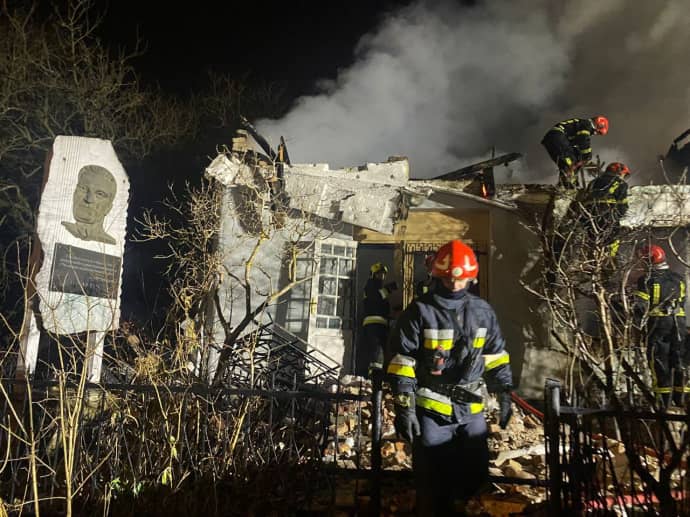 Museum in Lviv completely burned down due to Shahed drone attack