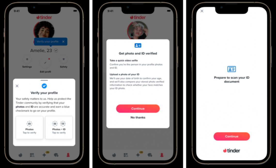 Tinder is bringing its advanced ID verification system to the US and UK