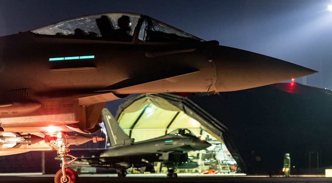 U.S. And British Strikes In Yemen Answer Houthis Surge In Red Sea Attacks