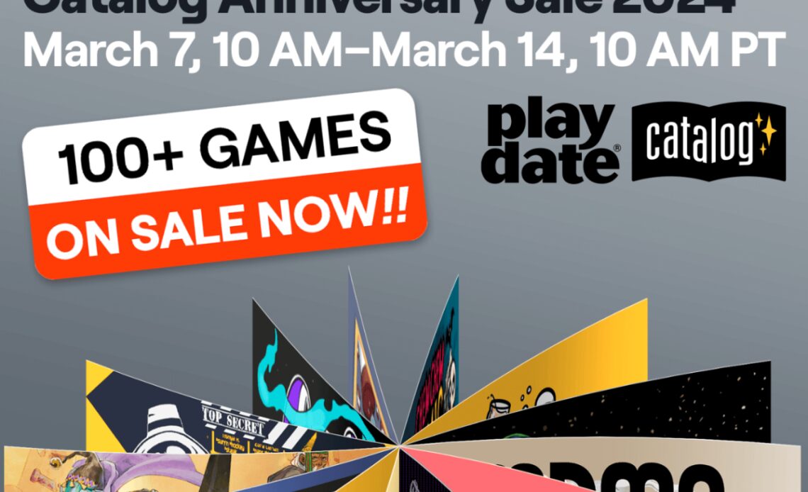 Playdate is having a sitewide games sale, like a real grown-up console