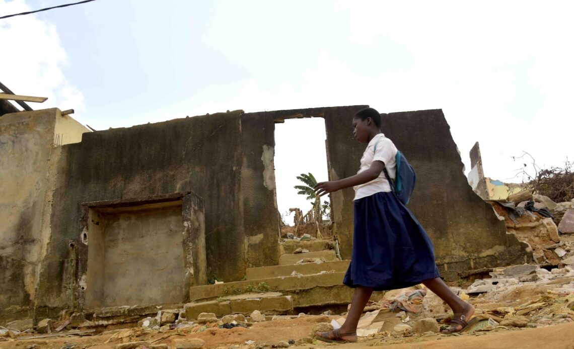 Homes are demolished in Ivory Coast's main city over alleged health concerns