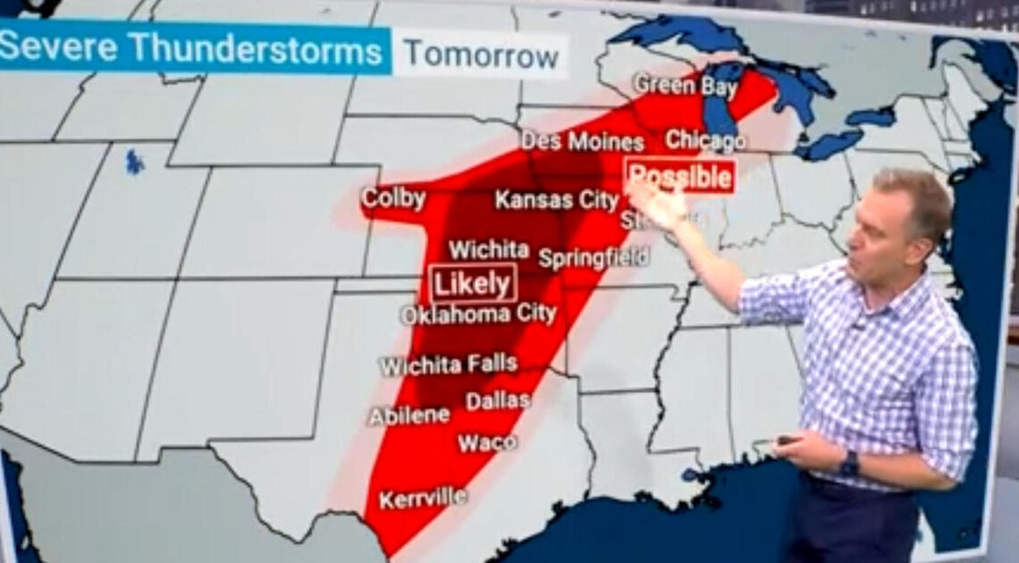 Where severe weather is headed next after tornadoes