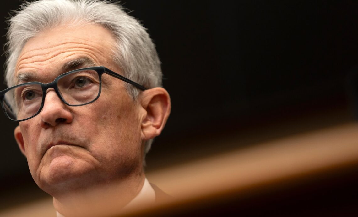 Fed's Powell downplays potential for a rate hike despite higher price pressures