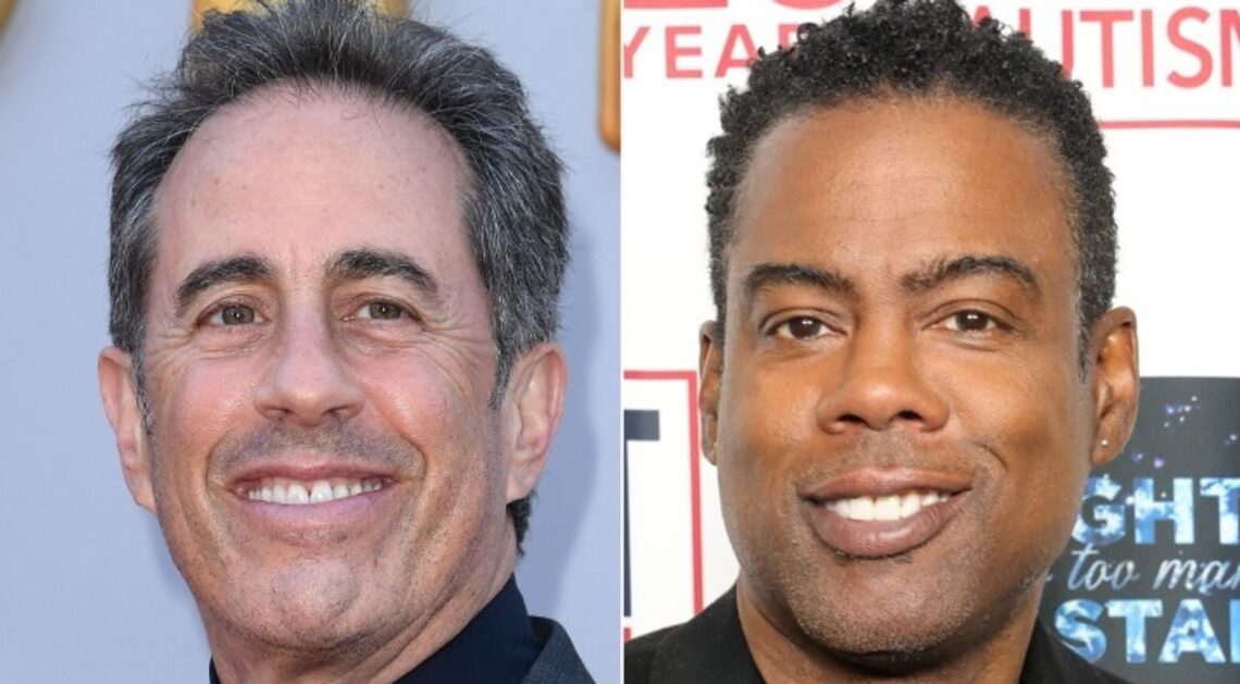 Jerry Seinfeld Spills On Ditched Plan For Chris Rock Oscars Slap Parody In 'Unfrosted'