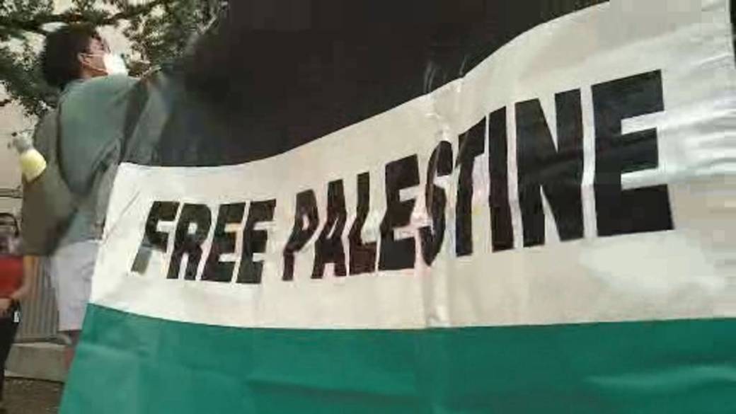Click to play video: 'Pro-Palestinian protests intensify on U.S. university campuses'