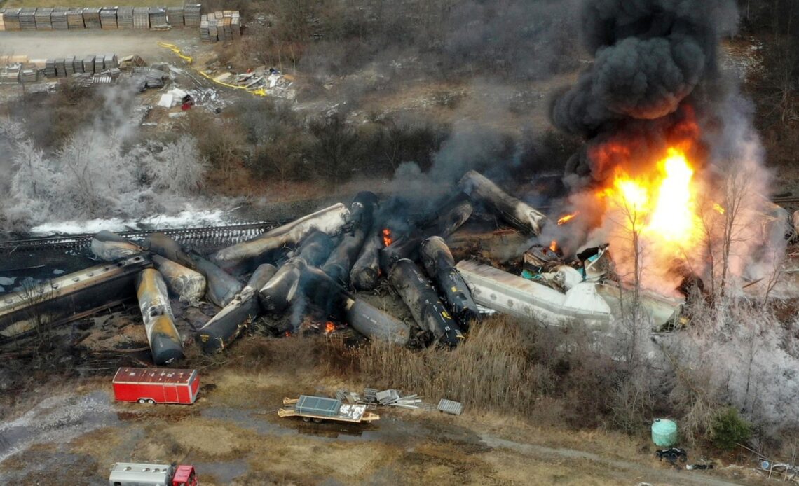 Whistleblower questions delays and mistakes in way EPA used sensor plane after fiery Ohio derailment