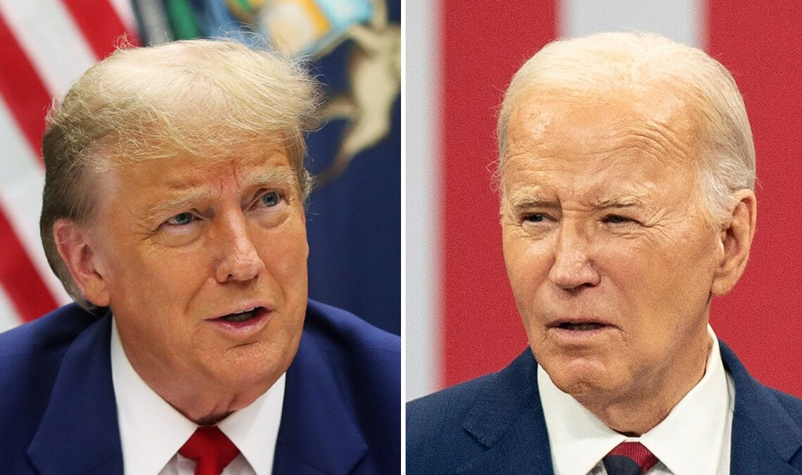 Trump and Biden