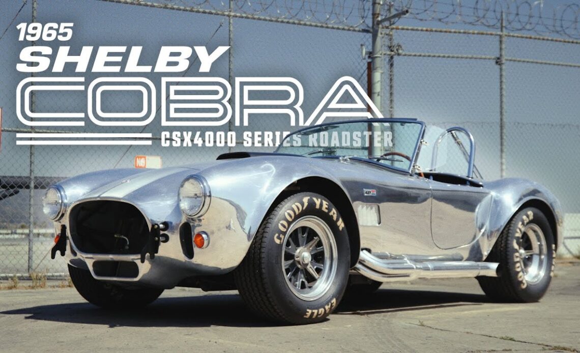 1965 Shelby Cobra CSX4000 Series Roadster // Mecum Monterey 2024