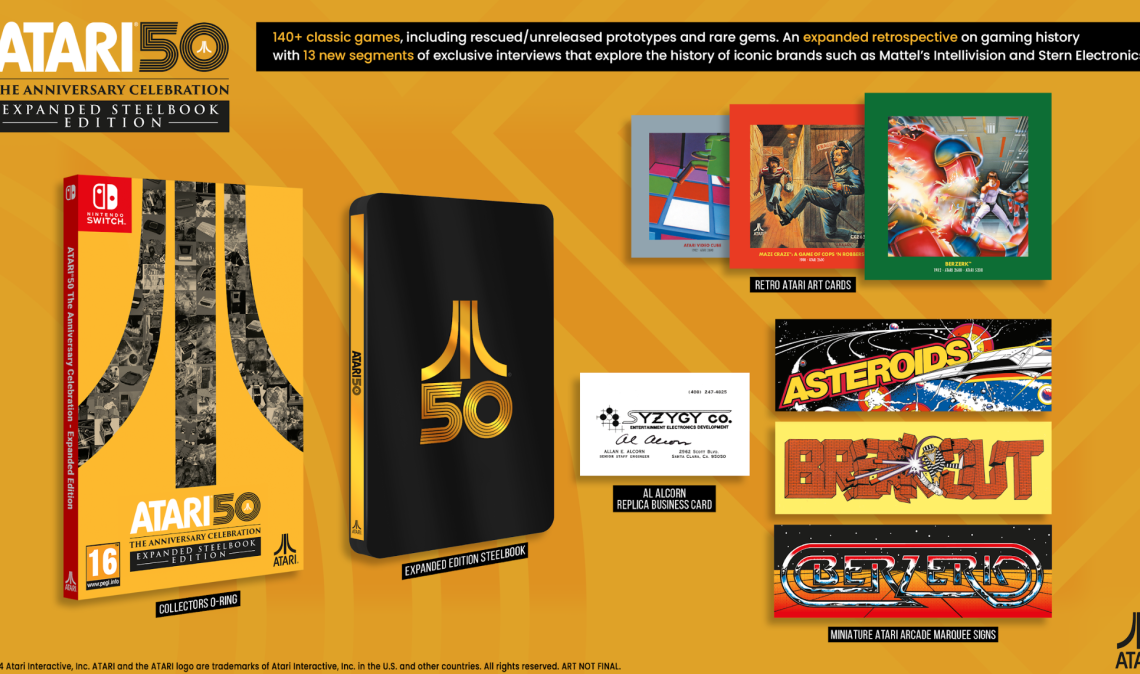 Atari’s 50th anniversary collection is getting a hefty update with nearly 40 additional games