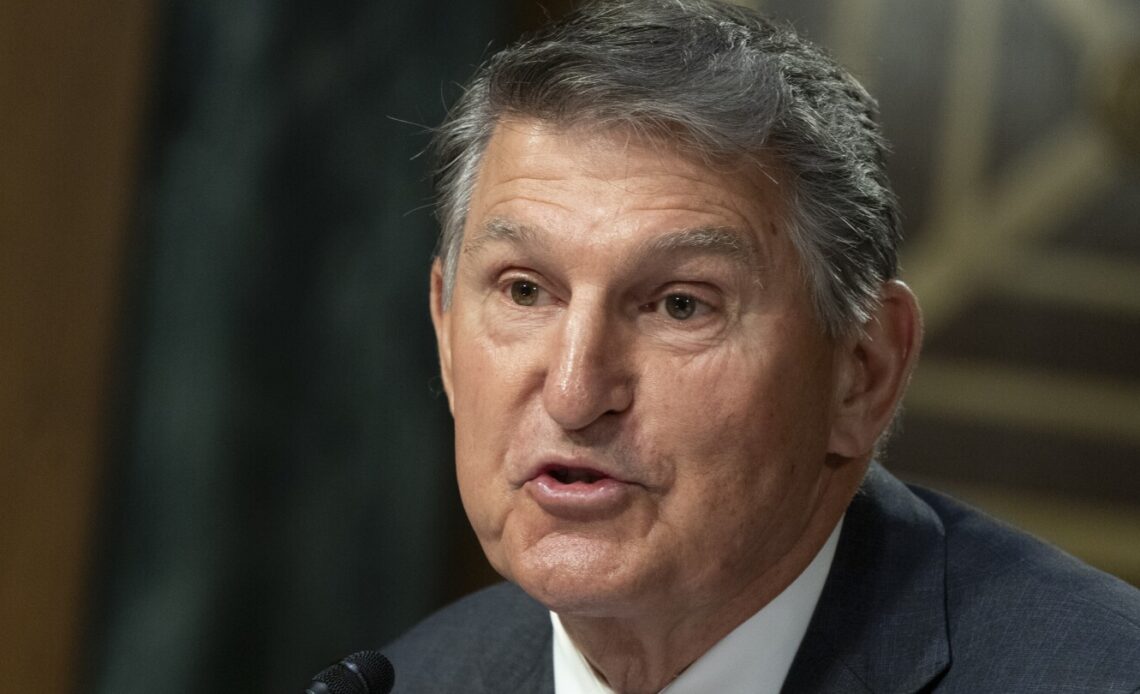 Democratic Sen. Joe Manchin of West Virginia registers as independent