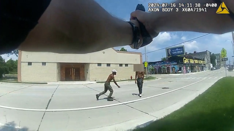 Video shows police fatally shoot armed man near Republican convention in Milwaukee