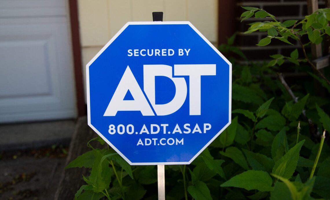 ADT sign